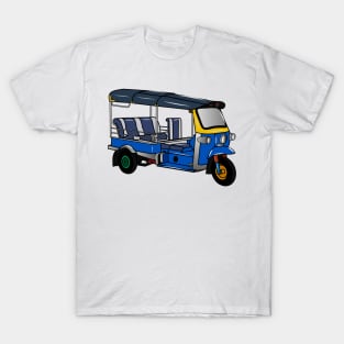 Tuk tuk cartoon illustration T-Shirt